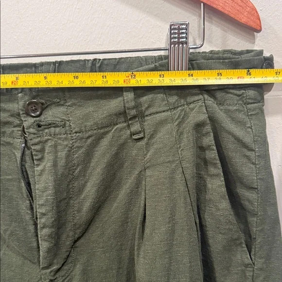 American Eagle Outfitters Olive Green Wide Leg Pant - Picture 8 of 10